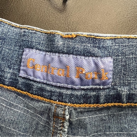 Vintage Central Park Lace Up Denim Midi Skirt - Picture 8 of 9